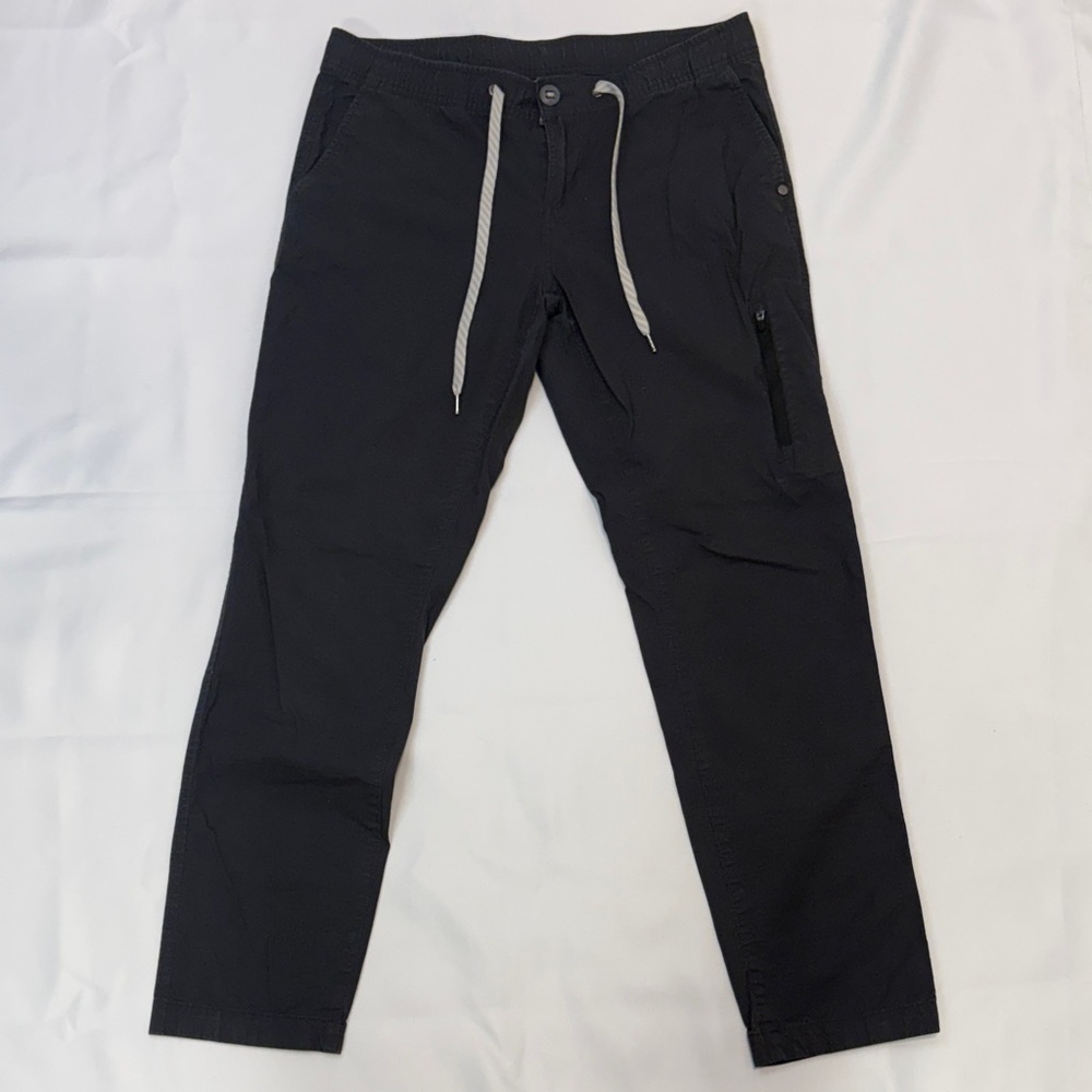 VOURI MENS BLACK JOGGERS WITH DRAWSTRING!!